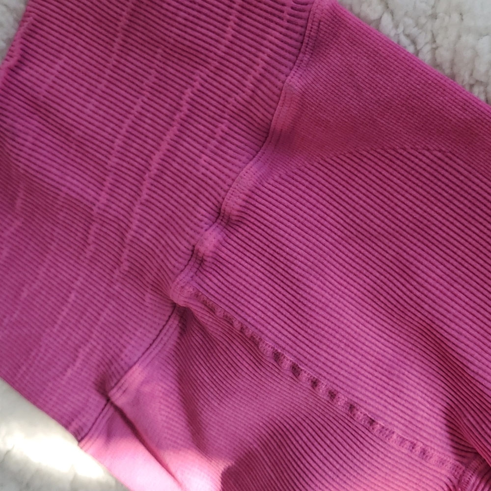 Free People FP Movement  High-Rise 7/8 Happiness Runs Leggings Raspberry Tights - Picture 4 of 12